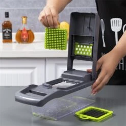 Merkloos Mandoline – Multifunctionele Groentesnijder – Nicer Dicer 14 Merkloos Mandoline – Multifunctionele Groentesnijder – Nicer Dicer -Home Keuken Winkel 1200x1200 889