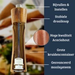 UNBOX Peper En Zoutmolen Set - Pepermolen - Zoutmolen - BBQ Accesoires - Acacia Hout - RVS 10 UNBOX Peper En Zoutmolen Set - Pepermolen - Zoutmolen - BBQ Accesoires - Acacia Hout - RVS -Home Keuken Winkel 1200x1200 893