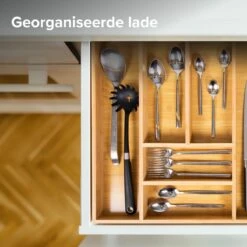 Grote Bestekbak Bamboe 81x47CM - Coninx Besteklade - Opbergbak - Duurzaam - Bamboe - Voor Laden Vanaf 47cm Diep 12 Grote Bestekbak Bamboe 81x47CM - Coninx Besteklade - Opbergbak - Duurzaam - Bamboe - Voor Laden Vanaf 47cm Diep -Home Keuken Winkel 1200x1200 905