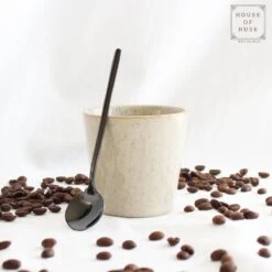 House Of Husk® Theelepels Set - Theelepeltjes - Koffielepels - Koffielepeltjes - RVS - 13cm - 12 Stuks - Zwart -Home Keuken Winkel 1200x1200 924