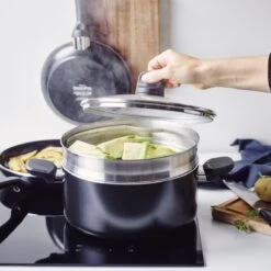 GreenPan Memphis Pannenset - 20-delig - Zwart - Inductie - PFAS-vrij -Home Keuken Winkel 1200x1200 95