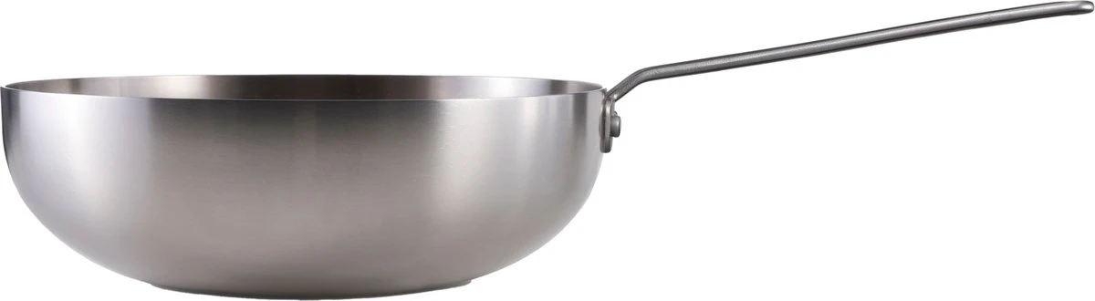 Skottsberg Wok Stainless Steel 28 Cm Roestvrijstaal 7 Skottsberg Wok Stainless Steel 28 Cm Roestvrijstaal - Afbeelding 5