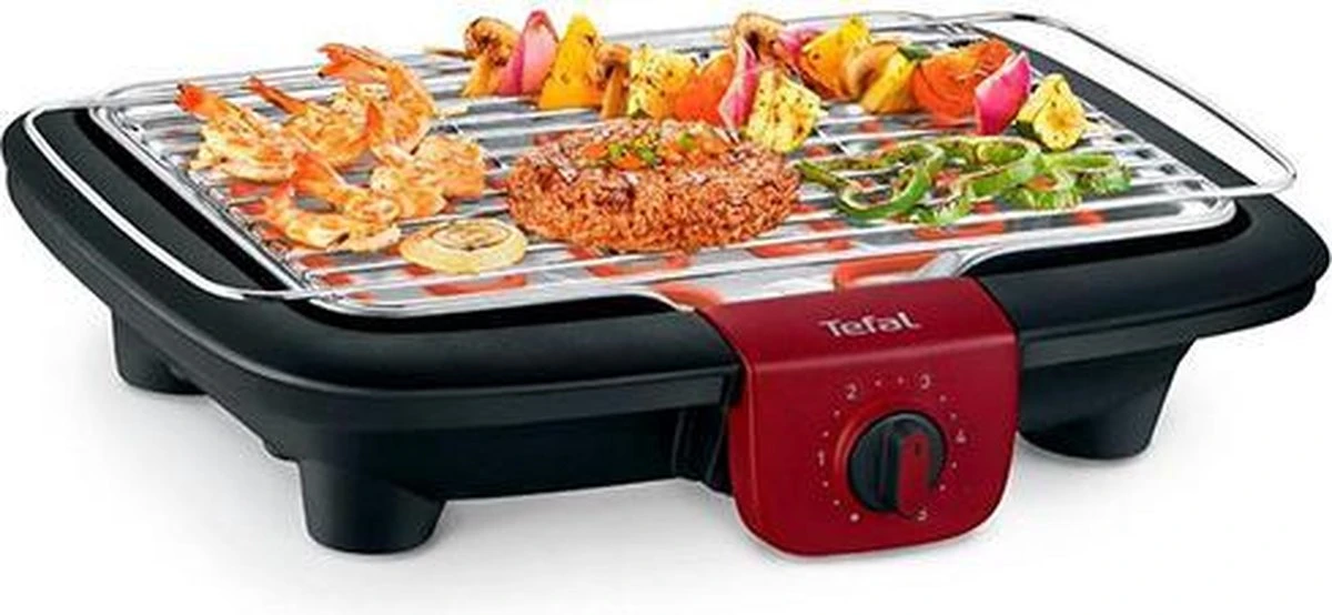 Tefal EasyGrill Elektrische Tafelbarbecue - 35x42 Cm - 2300W 6 Tefal EasyGrill Elektrische Tafelbarbecue - 35x42 Cm - 2300W - Afbeelding 4