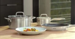 Tefal Virtuoso Pannenset 4-delig - Kookpan Ø 16/20/24 Cm + Steelpan Ø 16 Cm -Home Keuken Winkel 1200x633