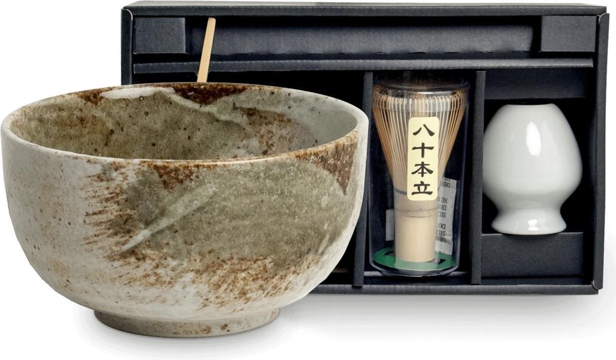 Japanse Matcha Thee Set Negai 4 Japanse Matcha Thee Set Negai - Afbeelding 2