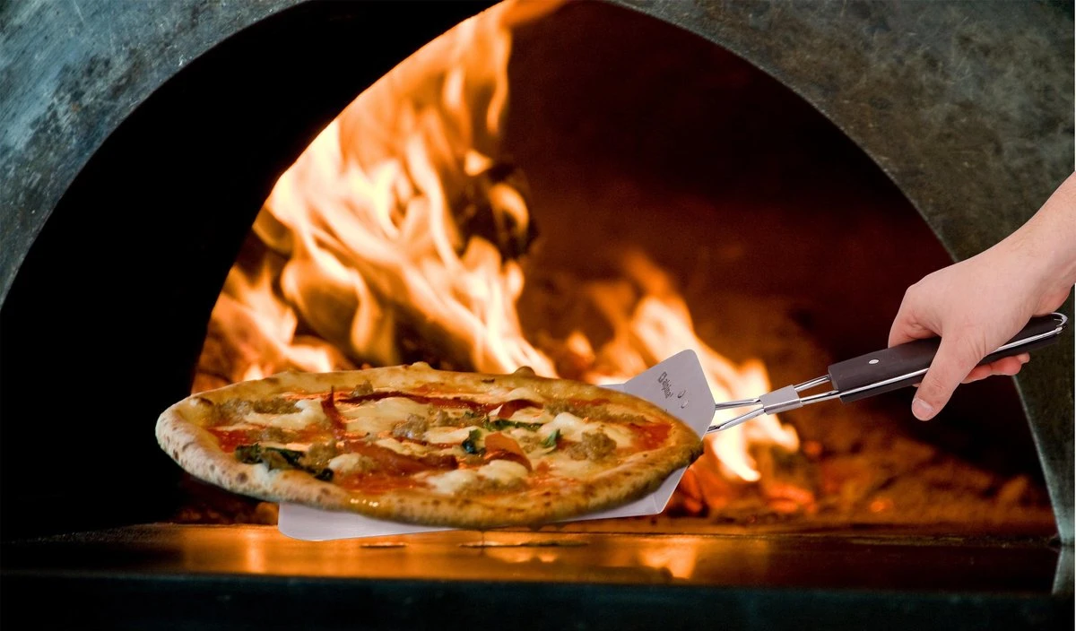 Alpina Pizzaschep - Voor Inklapbaar Handvat - RVS - 53 Cm 9 Alpina Pizzaschep - Voor Inklapbaar Handvat - RVS - 53 Cm - Afbeelding 7