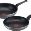 Tefal Easy Plus Pannenset - Koekenpan Ø 24 Cm + Wokpan Ø 28 Cm - Niet Geschikt Voor Inductie -Home Keuken Winkel 1200x735