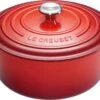 Le Creuset Signature Braadpan - 4,2 L - 24 Cm - Kersenrood 1 Le Creuset Signature Braadpan - 4,2 L - 24 Cm - Kersenrood -Home Keuken Winkel 1200x751