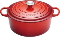 Le Creuset Signature Braadpan - 4,2 L - 24 Cm - Kersenrood 25 Le Creuset Signature Braadpan - 4,2 L - 24 Cm - Kersenrood -Home Keuken Winkel 1200x753 2