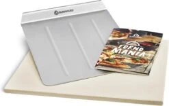 Burnhard Pizzasteen 38 X 30 X 1,5 Cm + Pizzaschep -Home Keuken Winkel 1200x759