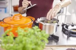 BK Q-linair Master Glas Pannenset - 5-delig - Glazen Deksel - Veilig Afgietsysteem - Inductie -Home Keuken Winkel 1200x798