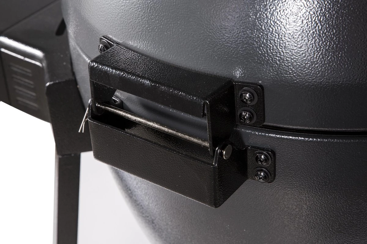 Apache Grill 21 Inch Kamado BBQ Egg | Houtskool | Zwart | Ø 50cm Grill Oppervlak | Dubbelwandig & Geïsoleerd 13 Apache Grill 21 Inch Kamado BBQ Egg | Houtskool | Zwart | Ø 50cm Grill Oppervlak | Dubbelwandig & Geïsoleerd - Afbeelding 11