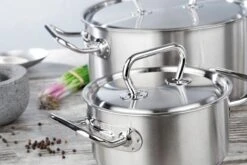 Demeyere Classic Pannenset - 5 Delig - RVS 8 Demeyere Classic Pannenset - 5 Delig - RVS -Home Keuken Winkel 1200x800 2