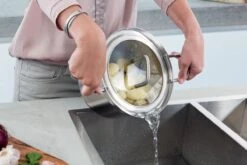 BK Q-linair Master Glas Pannenset - 5-delig - Glazen Deksel - Veilig Afgietsysteem - Inductie -Home Keuken Winkel 1200x800 26