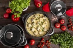 Smile 10-Delige Pannenset - Anti Aanbaklaag - Vaatwasser Bestendig - Zwart - MGK-17 -Home Keuken Winkel 1200x800 55