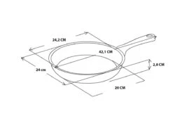 GreenPan Essentials Pannenkoekenpan 24cm - Zwart - Inductie - PFAS-vrij -Home Keuken Winkel 1200x800 59