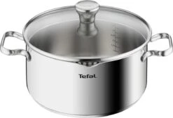 Tefal Duetto 3-delige Kookset - Steelpan Ø 16 Cm, Kookpan Ø 20/24 Cm -Home Keuken Winkel 1200x815