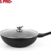 Swiss Pro+ - Marmeren Wokpan - Ø 32 Cm - Geschikt Voor Alle Warmtebronnen -Home Keuken Winkel 1200x866