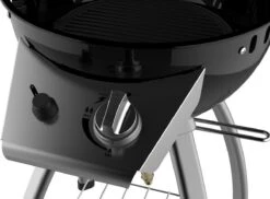 Accente Outdoor Gas BBQ - ø 45 Cm- Inclusief Grillplaat & Gasslang - Zwart -Home Keuken Winkel 1200x883 1