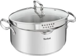 Tefal Duetto+ Pannenset -10 Delig- 5 Pannen - Kookpannenset - Zilver - Afdruipdeksels 18 Tefal Duetto+ Pannenset -10 Delig- 5 Pannen - Kookpannenset - Zilver - Afdruipdeksels -Home Keuken Winkel 1200x893 1