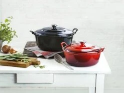 Le Creuset Braadpan Faitout Tradition Kersenrood - ø 24 Cm / 3 Liter -Home Keuken Winkel 1200x898 3
