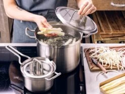 BK Q-linair Master Glas Pannenset - 5-delig - Glazen Deksel - Veilig Afgietsysteem - Inductie -Home Keuken Winkel 1200x900 10