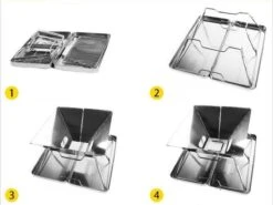 United Entertainment - Opvouwbare Houtskoolbarbecue - RVS - Met Koffer En Draagtas -Home Keuken Winkel 1200x900 70