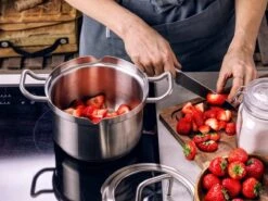 BK Q-linair Master Glas Pannenset - 5-delig - Glazen Deksel - Veilig Afgietsysteem - Inductie -Home Keuken Winkel 1200x900 9