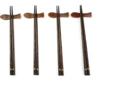 Asiansticks - Luxe Houten Chopsticks Met Houder - Sushiset Voor 4 Personen - Cadeauset -Home Keuken Winkel 1200x912 3