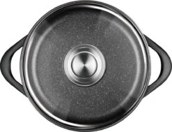 Smile 10-Delige Pannenset - Anti Aanbaklaag - Vaatwasser Bestendig - Zwart - MGK-17 -Home Keuken Winkel 1200x919 1