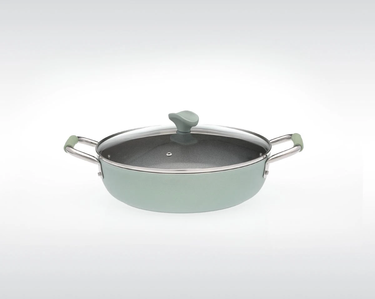 Primecook - Braadpan / Hapjespan Met Deksel - Ø 28 Cm - PFAS-vrij - Inductie - Ecoshield 15 Primecook - Braadpan / Hapjespan Met Deksel - Ø 28 Cm - PFAS-vrij - Inductie - Ecoshield - Afbeelding 13