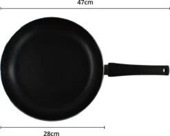 Miller Hapjespan Inductie 28cm - Alle Warmtebronnen - Anti Aanbaklaag -Home Keuken Winkel 1200x958