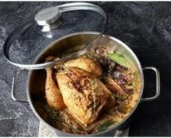 Demeyere Apollo Hapjespan - Met Glasdeksel - Ø28 CM -Home Keuken Winkel 1200x972 1