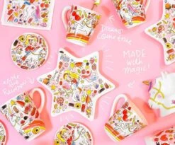 Blond Amsterdam Unicorn Mok - Made With Magic - 350 Ml -Home Keuken Winkel 1200x994 1