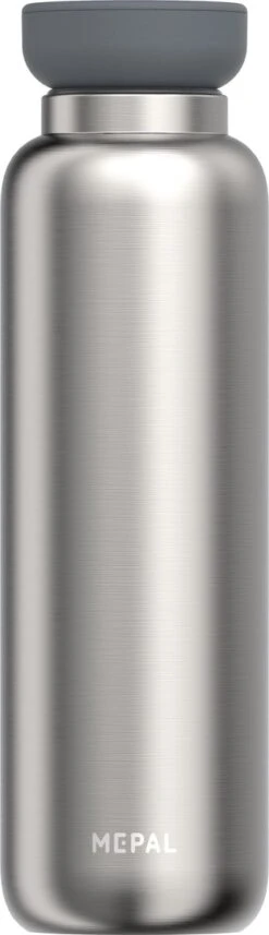 Mepal – Isoleerfles Ellipse 900 Ml – Houdt Je Drankje 12 Uur Warm En 24 Uur Koud – Natural Brushed – Geschikt Voor Bruiswater – Thermosfles – Lekdicht -Home Keuken Winkel 346x1200