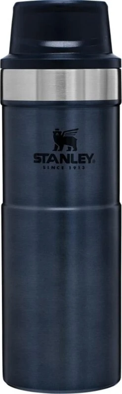 Stanley Trigger-Action Travel Mug 0.47L - Thermosfles - Matt Black -Home Keuken Winkel 372x1200