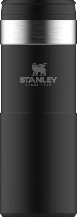 Stanley The NeverLeak™ Travel Mug 0,35L NEW - Thermosfles - Matt Black -Home Keuken Winkel 426x1200