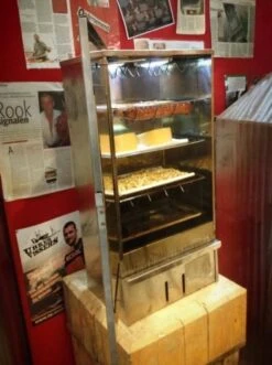 2-L Home & Garden XL Rookoven - RVS - 80x40x28 Cm - 3 Etages -Home Keuken Winkel 895x1200 1