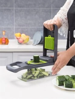 Merkloos Mandoline – Multifunctionele Groentesnijder – Nicer Dicer 12 Merkloos Mandoline – Multifunctionele Groentesnijder – Nicer Dicer -Home Keuken Winkel 907x1200