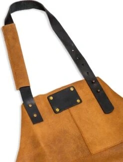 Leren Schort – Soepel Licht Bruin Leer - Barbecueschort - Kokschort - Kookschort – Keukenschort Man – 81 X 56 Cm 8 Leren Schort – Soepel Licht Bruin Leer - Barbecueschort - Kokschort - Kookschort – Keukenschort Man – 81 X 56 Cm -Home Keuken Winkel 915x1200