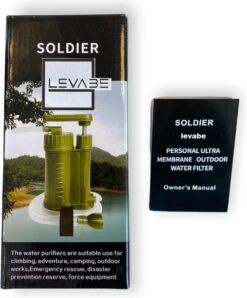 Luxe Water Filter Straw Incl. Waterzak - Complete Set - Waterfilter - Waterfles - Waterzuiveraar - Outdoor Life - Survival - BPA-vrij - Filtert 5000LL -Home Keuken Winkel 993x1200